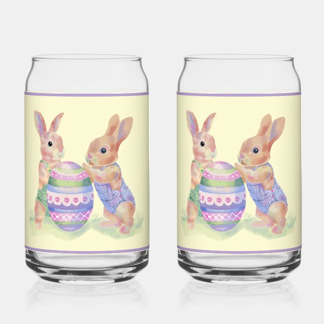 Sweet Bunny Soda Glass Dosenglas (Vorderseite)
