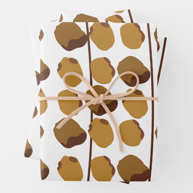 Sweet Buns Food Geschenkpapier Set (Beispiel)