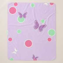 sweet butterflies and polka dots