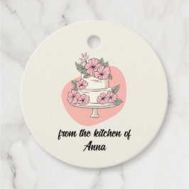 Sweet Cake Favor Tags Geschenkanhänger