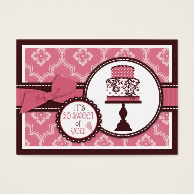 Sweet Cake TY Gift Tag (Vorderseite)