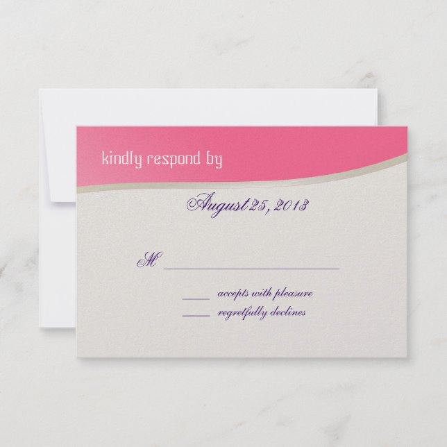Sweet Candy Bat Mitzvah Response Card RSVP Karte (Vorderseite)