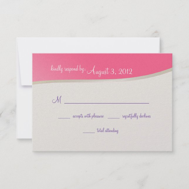 Sweet Candy Bat Mitzvah UAWG RSVP Karte (Vorderseite)