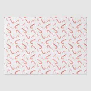 Sweet Candy Cane Christmas Seidenpapier