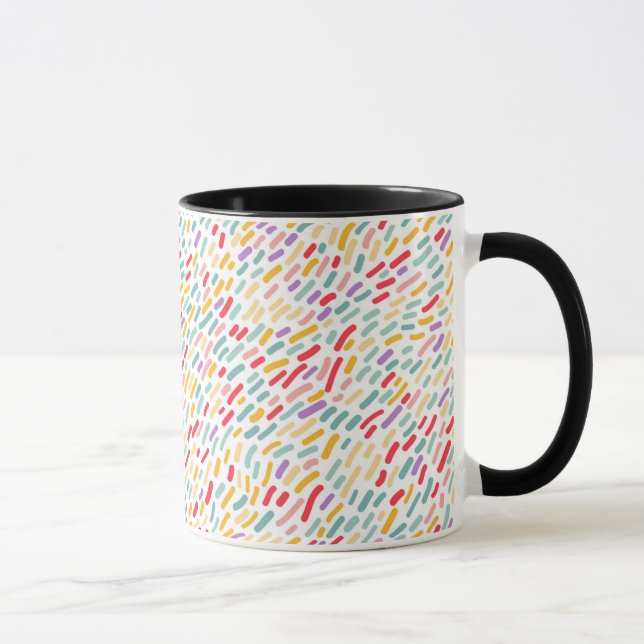 Sweet Candy Sprinkle Muster Tasse (Rechts)