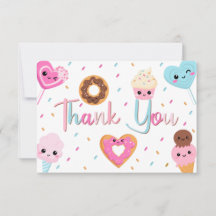 Sweet Candy Sprinkles Donut Baby Dusche Vielen Dan