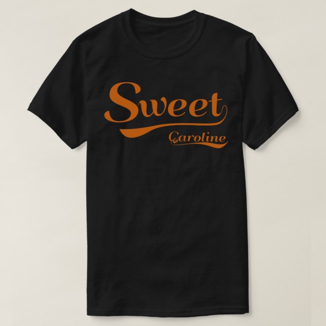 Sweet Caroline Neil Diamond T-Shirt (Design vorne)
