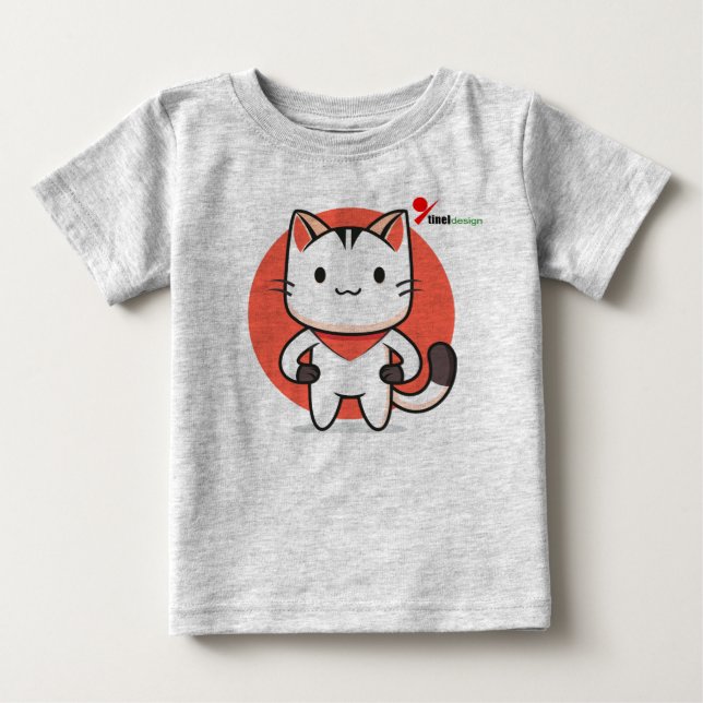 Sweet Cat Baby T - Shirt - Adorable Kitten Design  (Vorderseite)