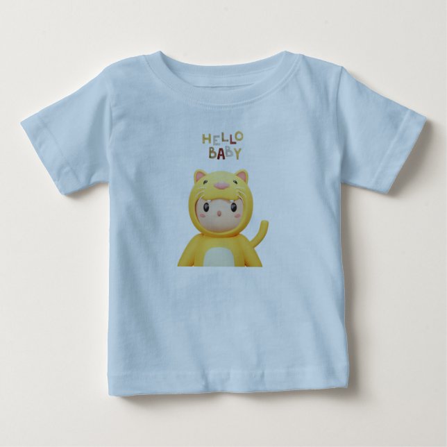 Sweet Cat: Baby T - Shirt für jeden Anlass (Vorderseite)