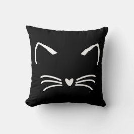 Sweet Cat Kitten Face Kissen