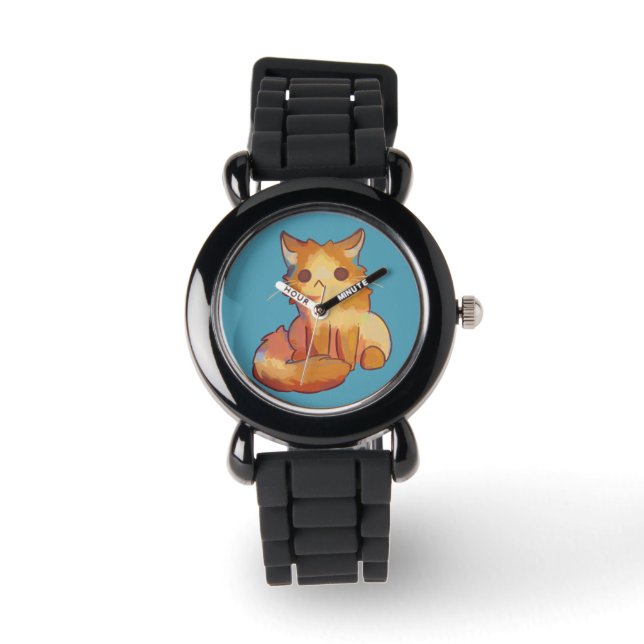 Sweet Cat, poes Armbanduhr (Vorderseite)