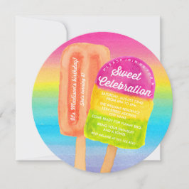 Sweet Celebration Birthday Party Einladung
