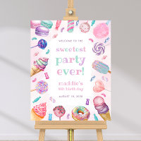Sweet Celebration Candy Birthday Willkommenszeiche