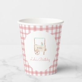 Sweet Celebration Ice Creme Pink Geburtstag Pappbecher