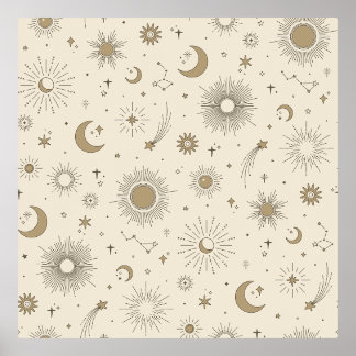 Sweet Celestial Foliendrucke