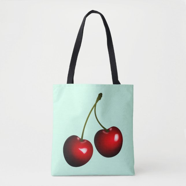 Sweet Cherries Tote Bag - Farbe auswählen Tasche (Vorderseite)