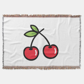 Sweet Cherry Cozy Comfort Blanket Decke