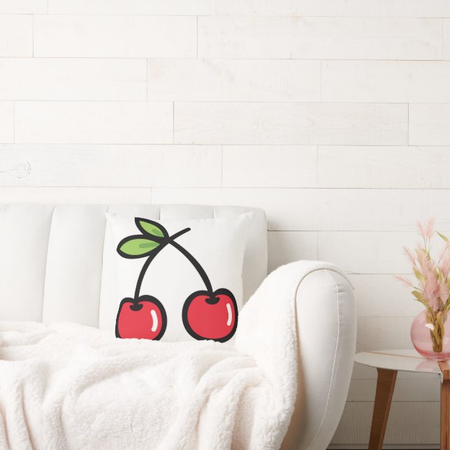 Sweet Cherry Decorative Cushion Kissen (Liege)