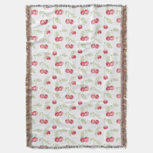 Sweet Cherry Orchard Red Green Decke