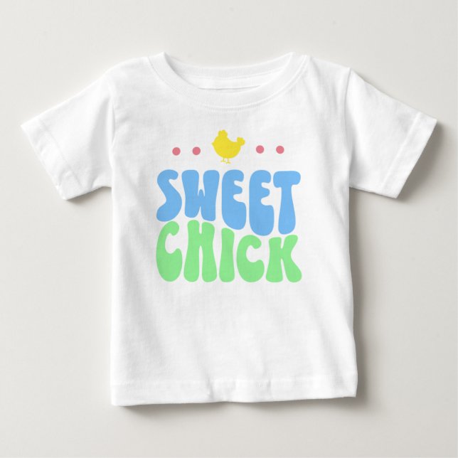 Sweet Chick Baby T-shirt (Vorderseite)