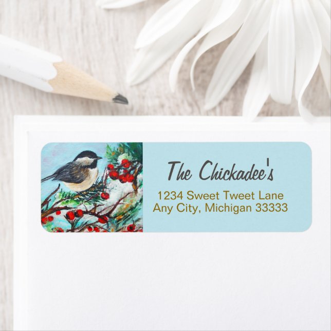 Sweet Chickadee Malerei (Insitu)