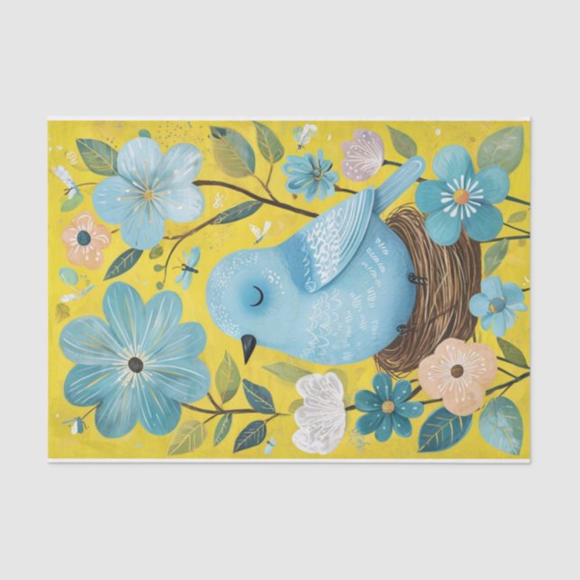 Sweet Chirp Seidenpapier (Vorderseite)