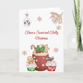 Sweet Christmas Leckereien Karte