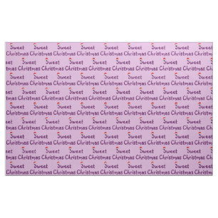 Sweet Christmas Pattern Stoff