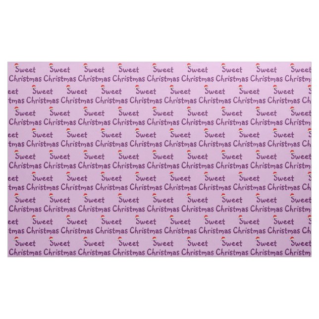 Sweet Christmas Pattern Stoff (Fat Quarter (45,7 x 55,9 cm))