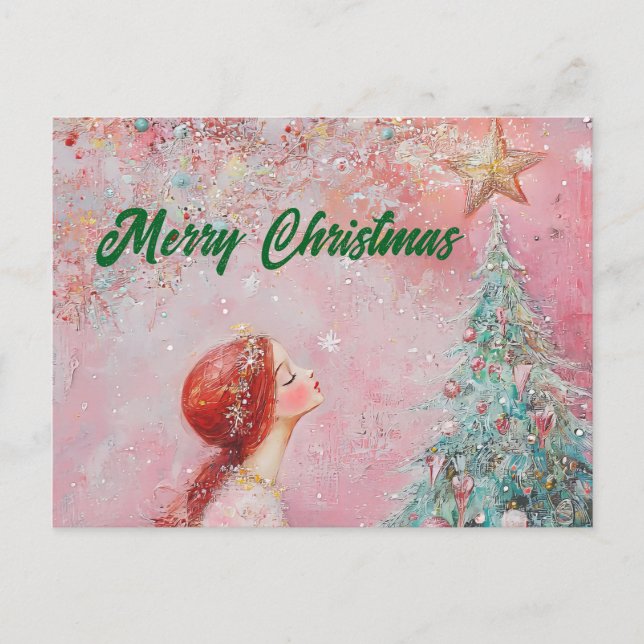 Sweet Christmas Postcard Postkarte (Vorderseite)