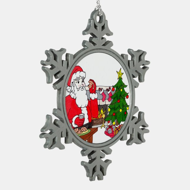 Sweet Christmas Snowflake Ornament (Links)