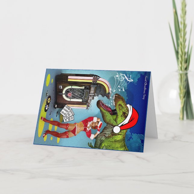 Sweet Christmas Song Karte (Vorderseite)