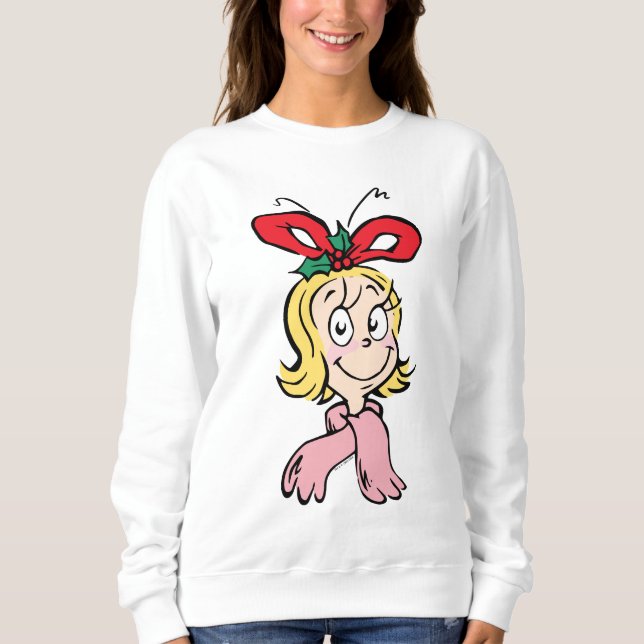 Sweet Cindy Lou Who Portrait Sweatshirt (Vorderseite)
