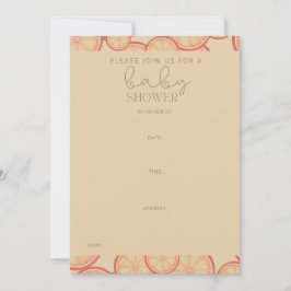 Sweet Citrus Bliss: Ein neuer Anfang Einladung