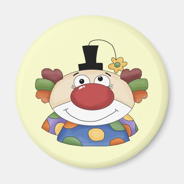Sweet Clown Face Magnet (Vorne)