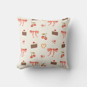Sweet Coquette Muster Feminine Design Kissen