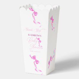 Sweet Coquette Pink Bow Krawatte Elegante Babydusc Geschenkschachtel