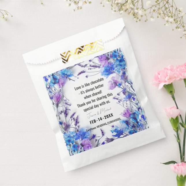 💍 Sweet Cornflower Dreams Geschenktütchen (Versiegelt)