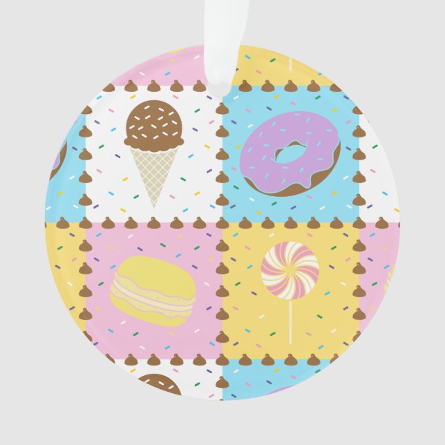 Sweet Cravings Akrylic Ornament (Vorderseite)