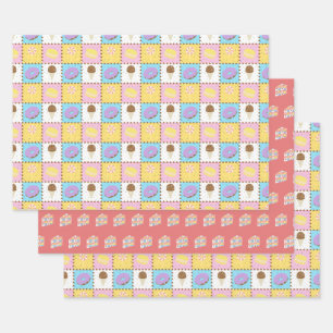 Sweet Cravings Wrapping Paper Set Geschenkpapier Set