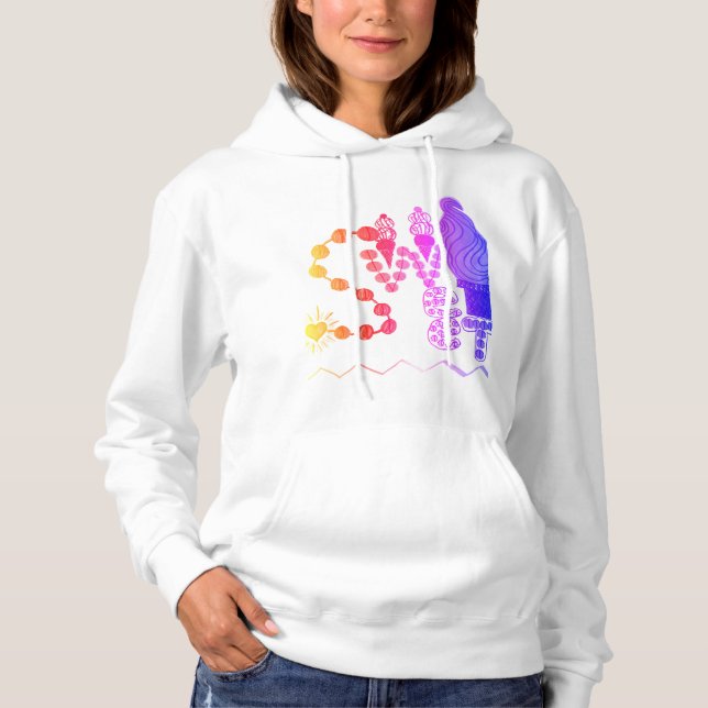 Sweet cream  hoodie (Vorderseite)