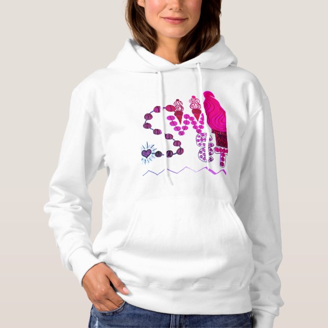 Sweet cream  hoodie (Vorderseite)