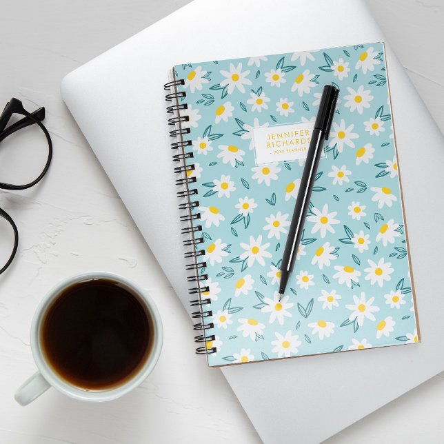 Sweet Daisies Muster Personalisiert Planer (Von Creator hochgeladen)