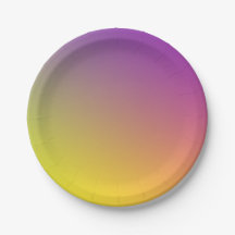 SWEET DAISY Blue + Lila Gradient Paper Tellers