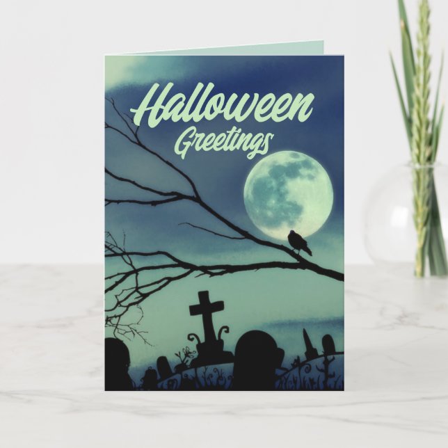 Sweet Darkness Gothique Halloween Carte de voeux (Devant)