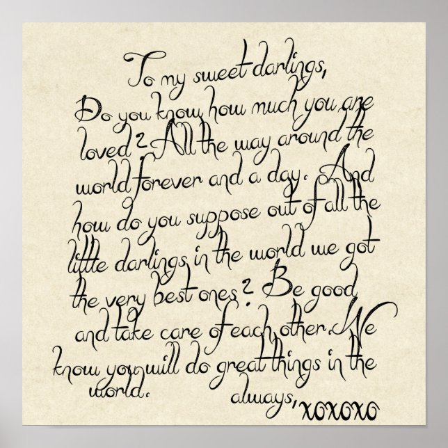 Sweet Darlings Poster (Vorne)