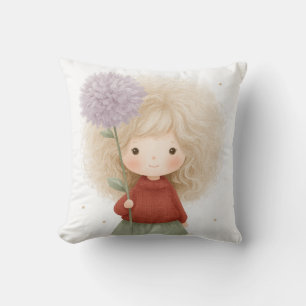 Sweet Daydream - Whimsical Girl Pillow Kissen