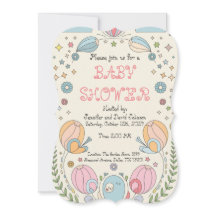 Sweet Delicate Snails Baby Dusche