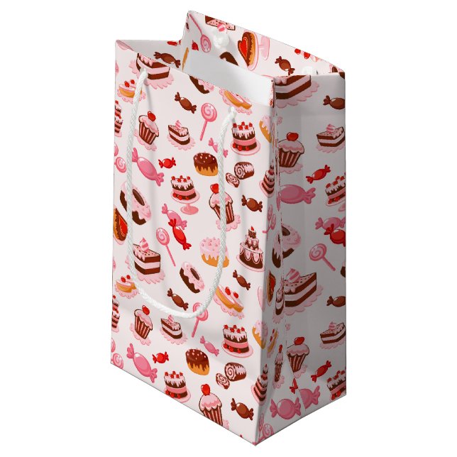 Sweet Dessert Geschenktaschen Kleine Geschenktüte (Vorderseite Schrägansicht)
