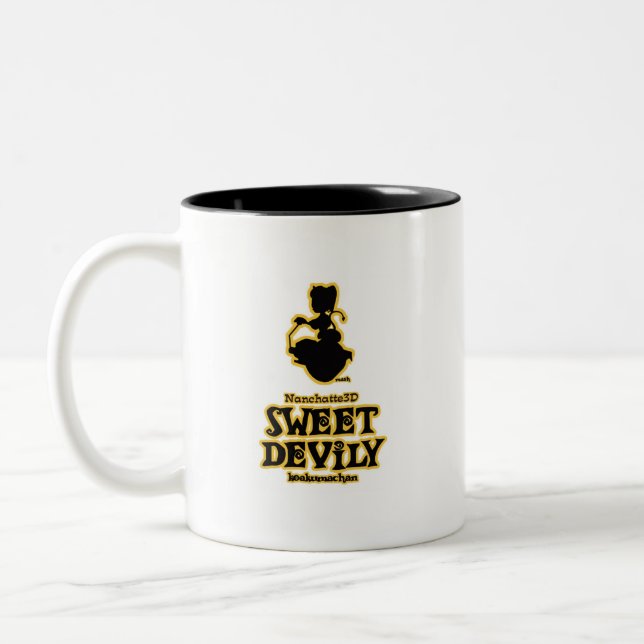 Sweet Devily Zweifarbige Tasse (Links)